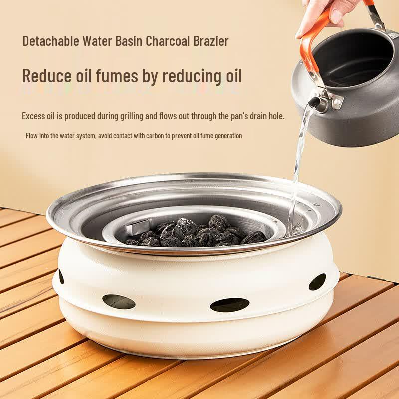 Suncojia Foldable Portable Charcoal BBQ Grill