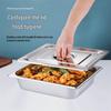 Yongduo Stainless Steel Rectangular Food Pan