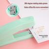Macaron Color Effort-Saving Medium Stapler No. 12: Portable High-Performance Stationery for Office & Students