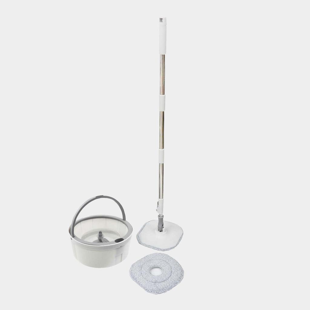 Fukusho ein rotierender Mopp mit einem Abwassertrennsystem, der lange mit sauberer Reinigung verwendet werden kann und einen um 180° beweglichen Kopf hat