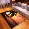 Beach Concept Landscape Living Room Carpet Bedroom Dining Room Floor Mat Pattern Size