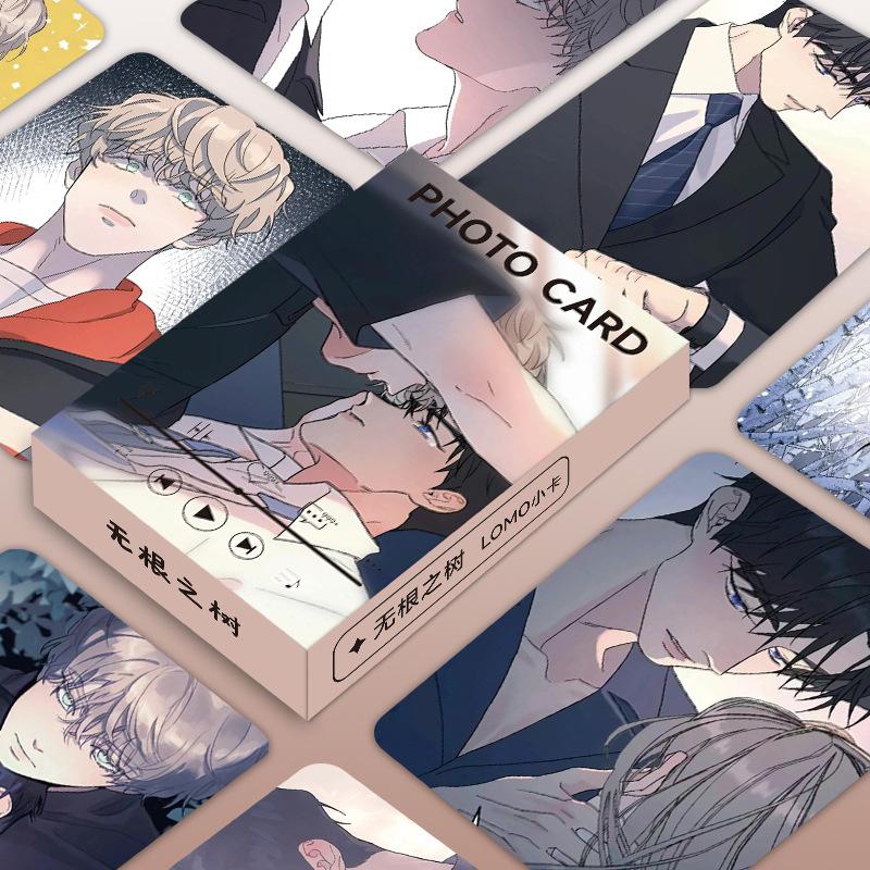 

55pcs/set Korean BL Manwha Lomo Card Cartoon Characters HD Photocard Cosplay Gift
