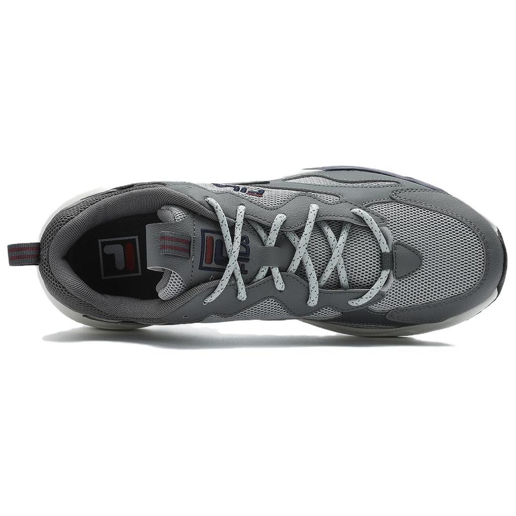 Fila Retro Série Pohodlné Všestranné Odolné Prodyšné Lehké Nízké Neformální Boty Pánské Tenisky Šedé F12M422113FHQ