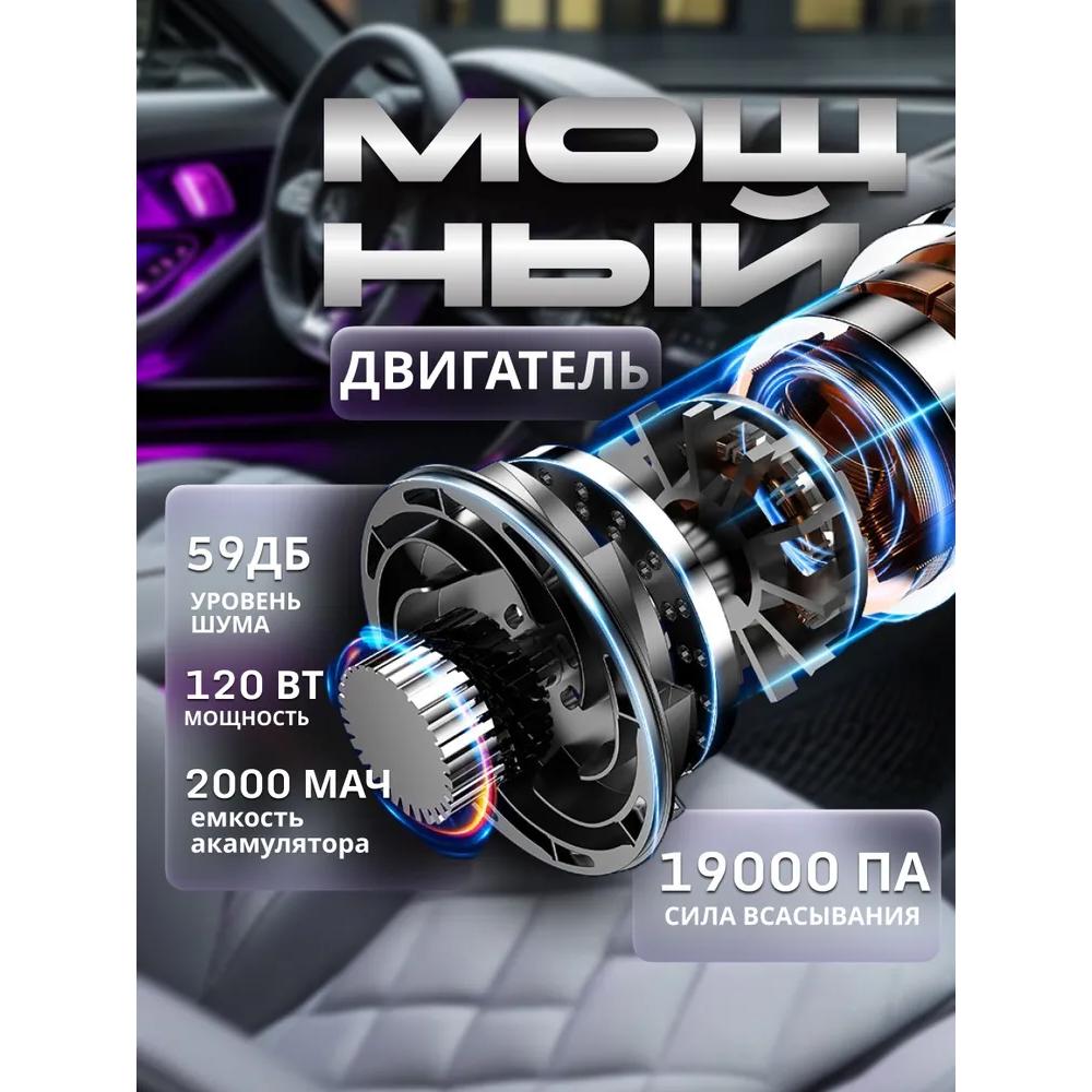 Aspirator auto wireless puternic aspirator mini auto pentru mașină și casă