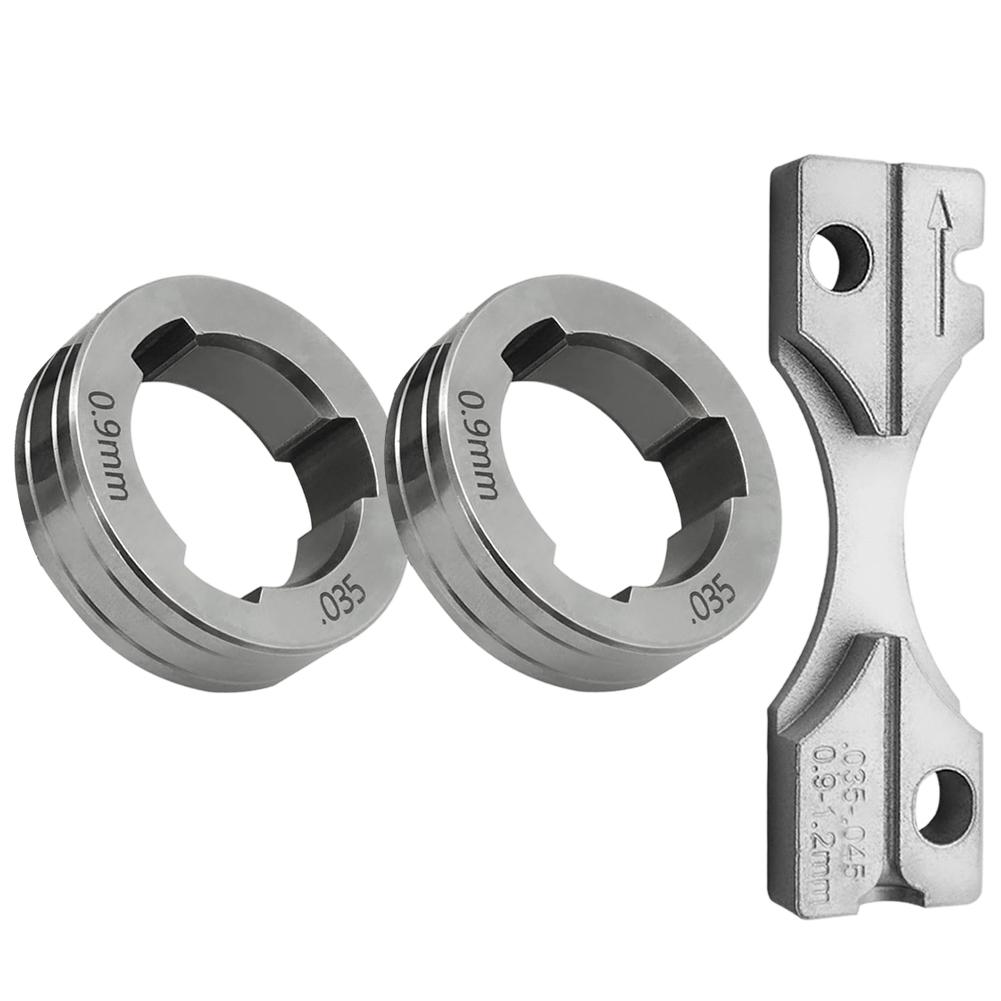 For Wire Feeding Repair 0.35\'\' V-Groove Drive Roll Kit V-Groove Profile Solid Wire Compatibility Easy Installation