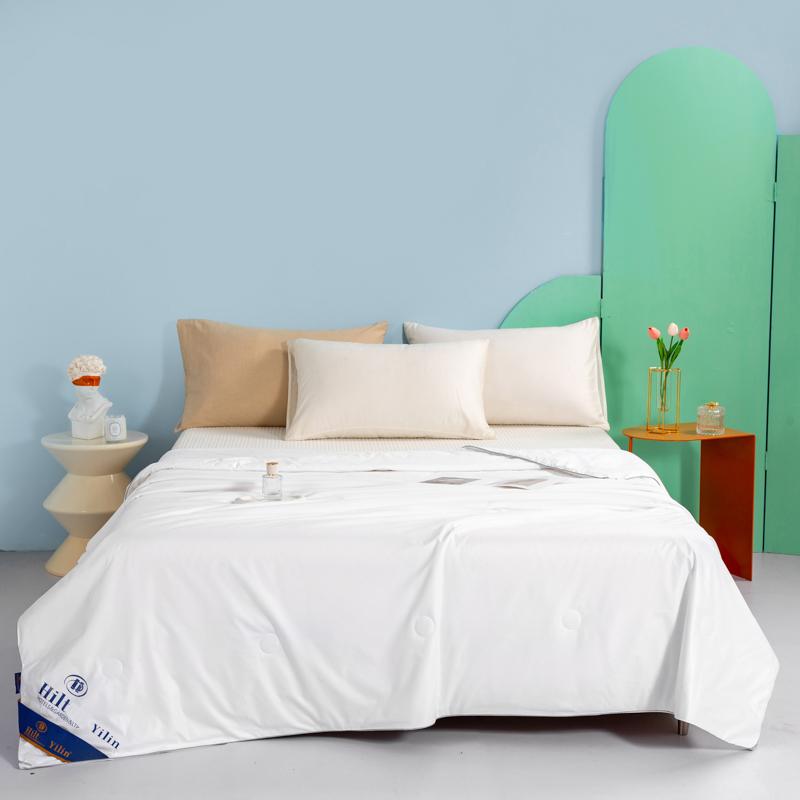 Class A Ice Cream Cool Summer Quilt Air-Conditioned Quilt Core Washable Thin Blanket Ice Silk Cool Fabric Breathable Blanket