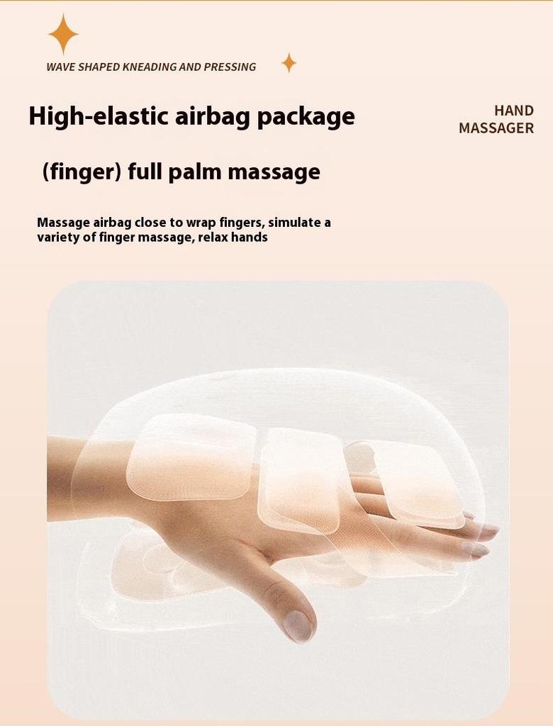 Smart Multi-functional Electric Airbag Hand Massager with Finger Acupoint Care