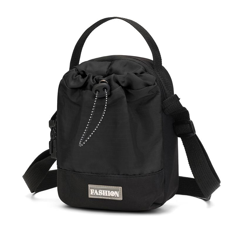 

Waterproof Nylon Sling Bag - Outdoor Travel Pouch with Dedicated Water Bottle Pocket (New Nylon Crossbody Design)