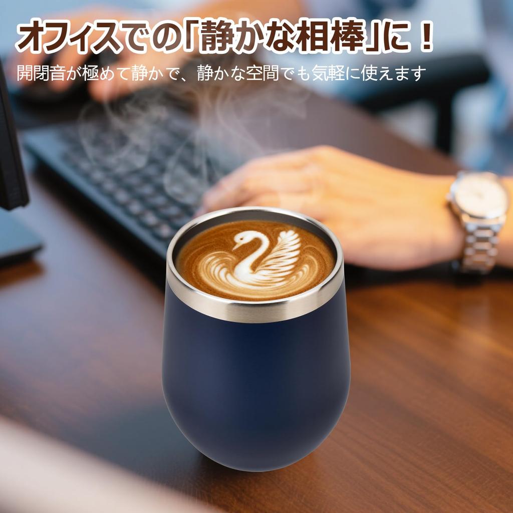 Deluxe 360ml Vacuum Insulated Tumbler Gift Stainless Insulates Hot and Cold Includes Rose Soap Message and 4 Stainless Steel Ice Perfect for Respect