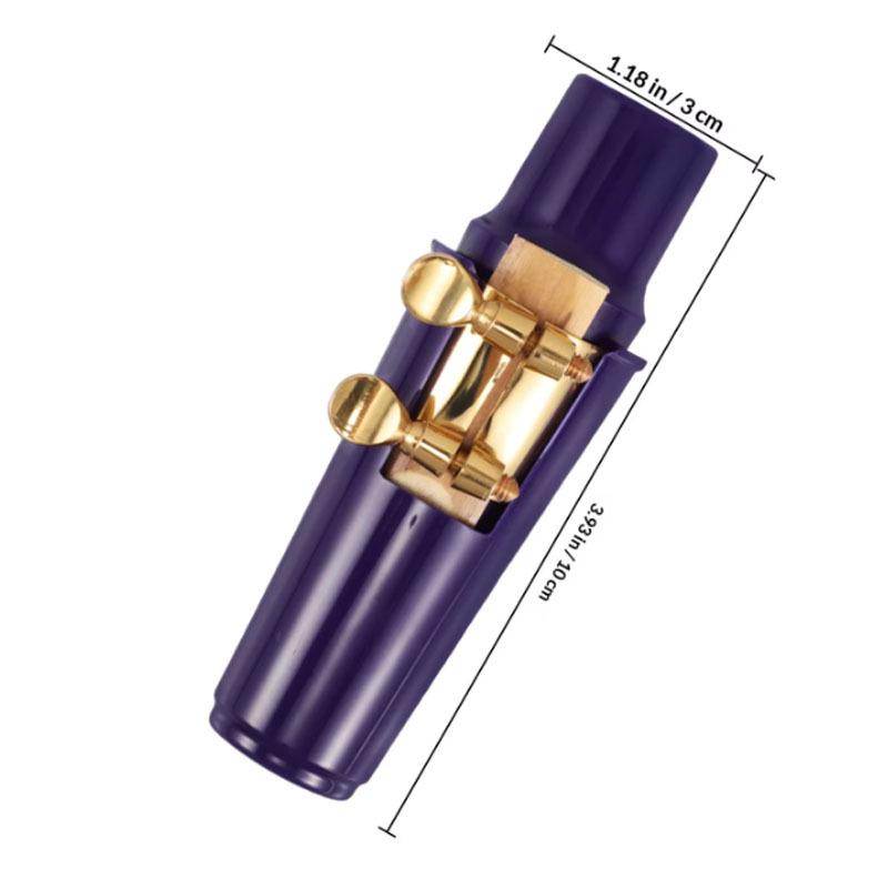 Alto Saxophone Head Saxophone Whistle with Reed Head Hair Clip Hat