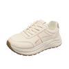 New Spring and Autumn Women's Shoes Versatile Thick-soled Students Soft-soled Lightweight Dad Shoes Sports and Leisure Shoes