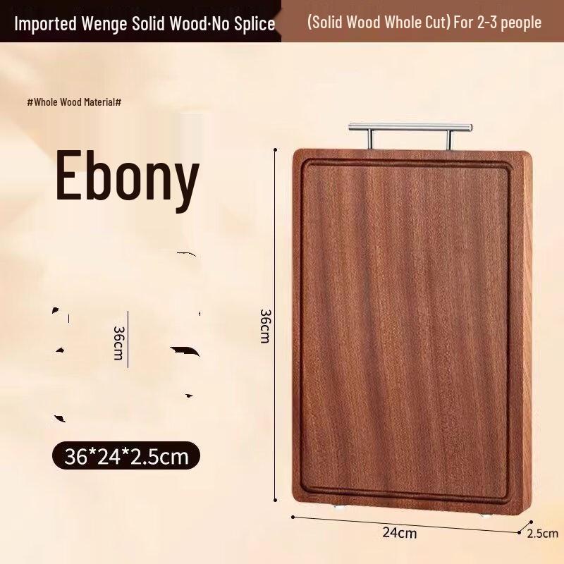 ZISIZ Double-Sided Wooden Cutting Board