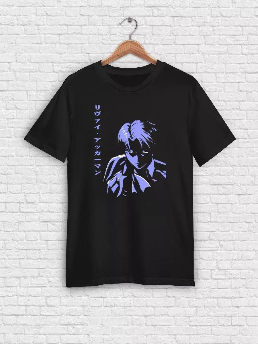 Levi Ackerman Attack on Titan anime T-shirt 2XL