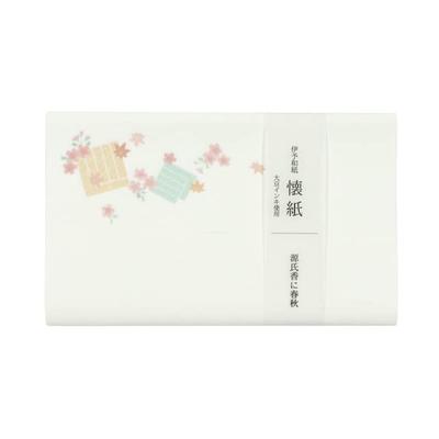 Kamiiso Kimono Beauty Kaishi Ni and 175mm X Pack of 3019 Papers, "Genjikou Shunju" (Spring Autumn) 145mm, 20, No.