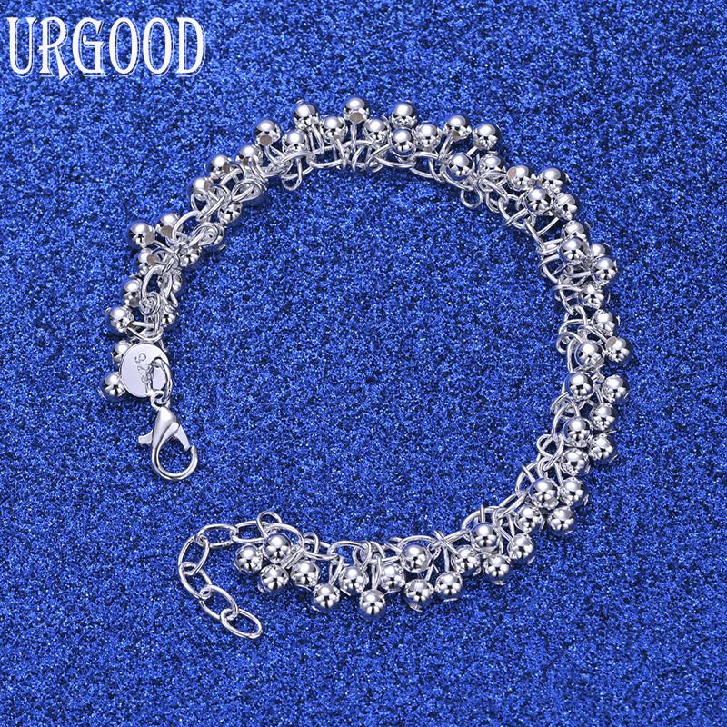 Brățară cu mărgele de struguri din argint 925 Bijuterii de modă