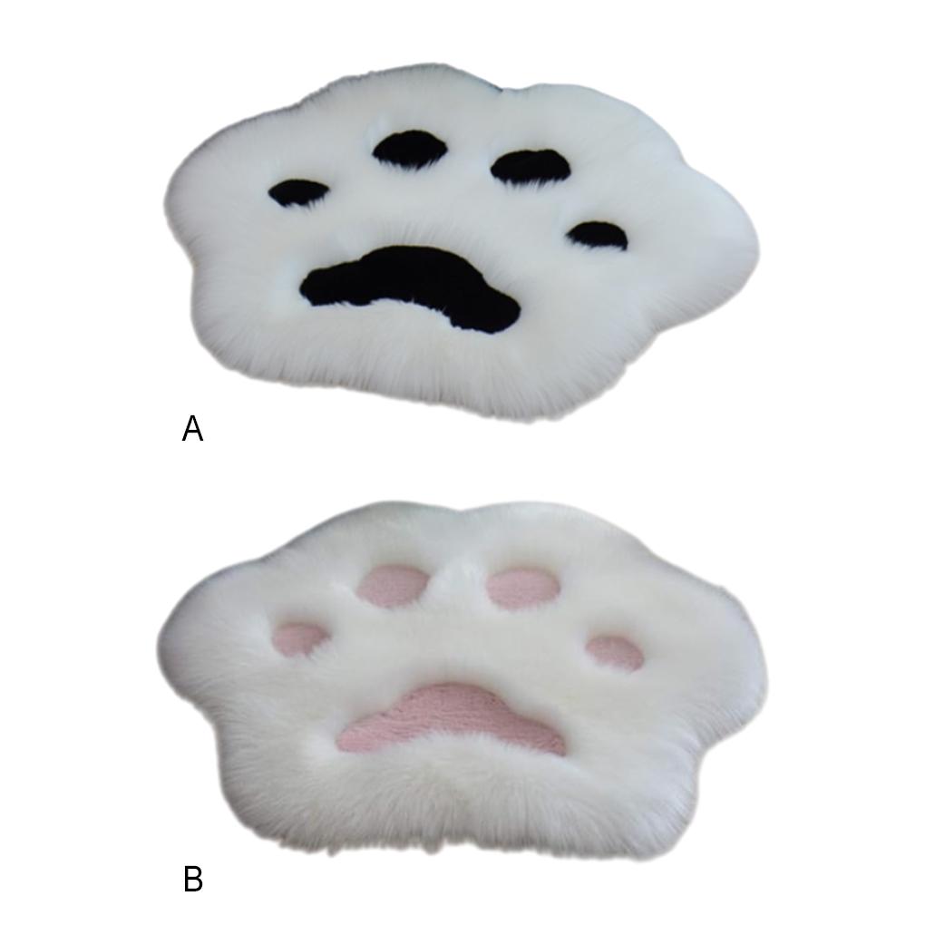 Breathable And Skin-friendly Area Rug Designed For Ultimate Comfort Cute Cat Paw Floor Carpet Mat