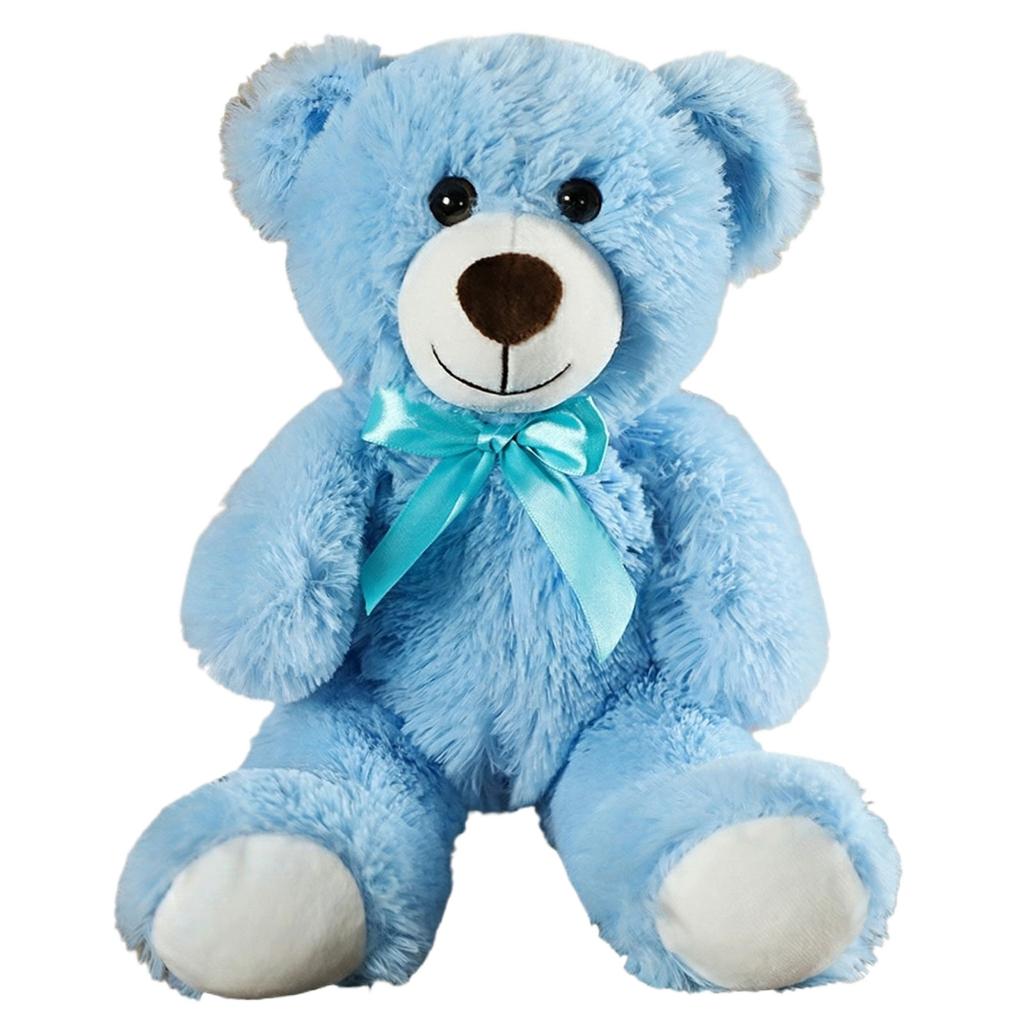 Bear Plush Toy With Bow, Teddy , Comforting And Sleep Inducing Doll.