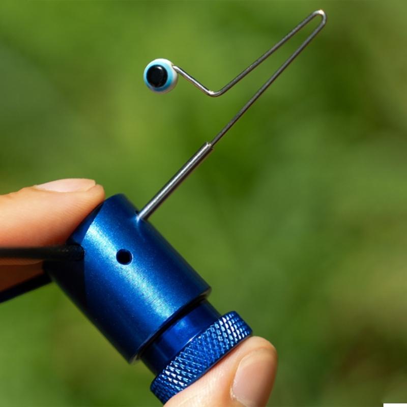 Efficient Squeeze Action Baits Dispenser Aluminum Alloys Compacts Fishing Gear for Various Baits Up To 4cm