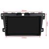 Android 14 Bluetooth Wireless CarPlay Touch Screen Stereo Car Radio Multimedia Player Navigation 4G GPS For Mazda CX-7 2008-2015