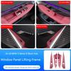 For BMW 5 Series I5 G60 2024-2025 LHD Door Window Lifting Switch Panel Frame Trim Sticker Car Door Button Frame Trim Cover