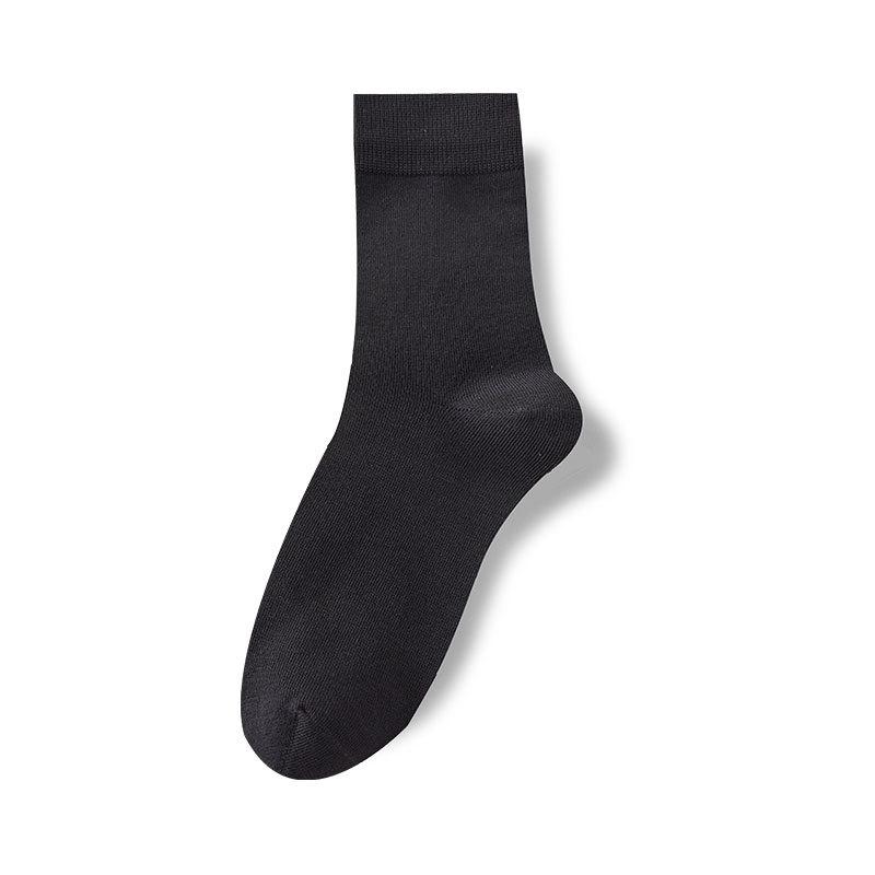 All-season Pure Cotton Men's Socks, Mid-calf Socks, Cotton Socks, Breathable, Sweat-absorbent, Antibacterial, Sports Antibacterial Long Stockings