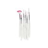 7pcs/set Nail Painting Brushes UV Gel Acrylic Nail Art Brush Manicure Brush P