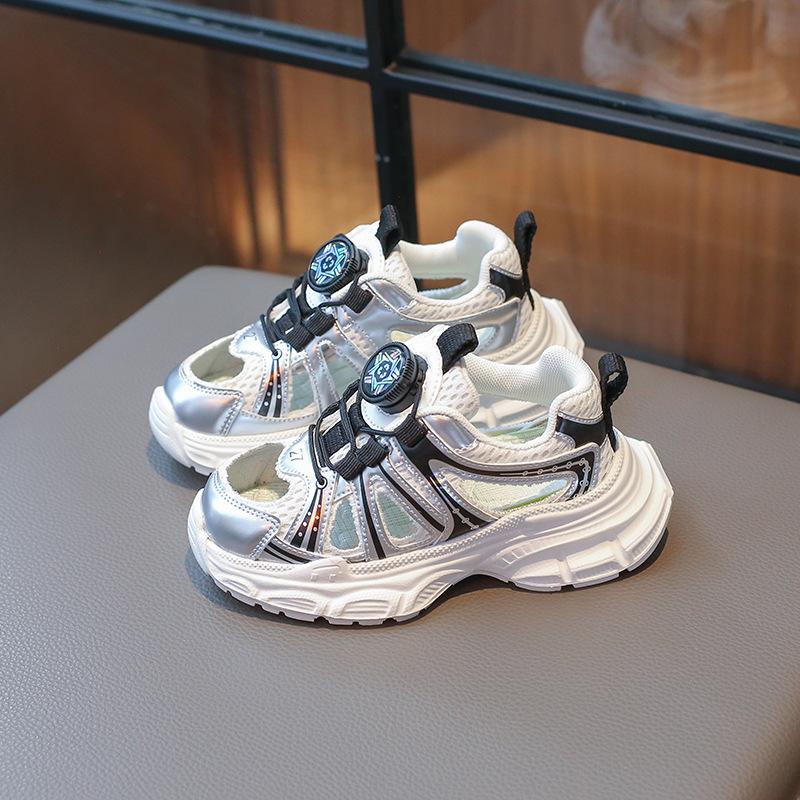 Children's Sneakers for Boy Summer Girls Cut-outs Sandals Fashion Chunky Non-slip Kids Causal School Sports Sandals Versatile