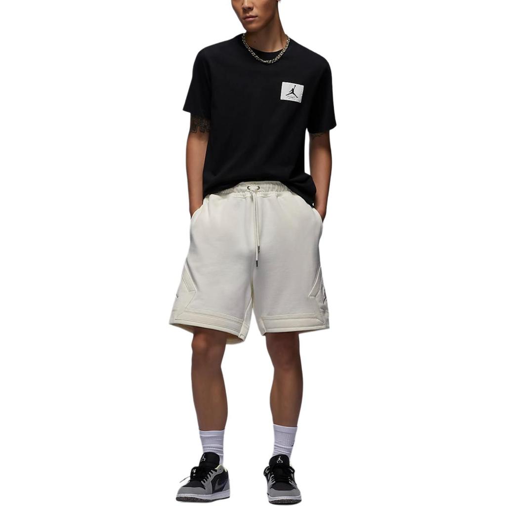 Jordan Flight Diamond Casual Shorts Men's Sail White FV7258-133
