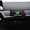 HGC2 1pz Ornamento per Auto Tappetino Antiscivolo in Silicone Interni Auto Cruscotto Supporto Adesivo per Telefono Per Skoda Rapid Fabia Superb KAMIQ Octavia
