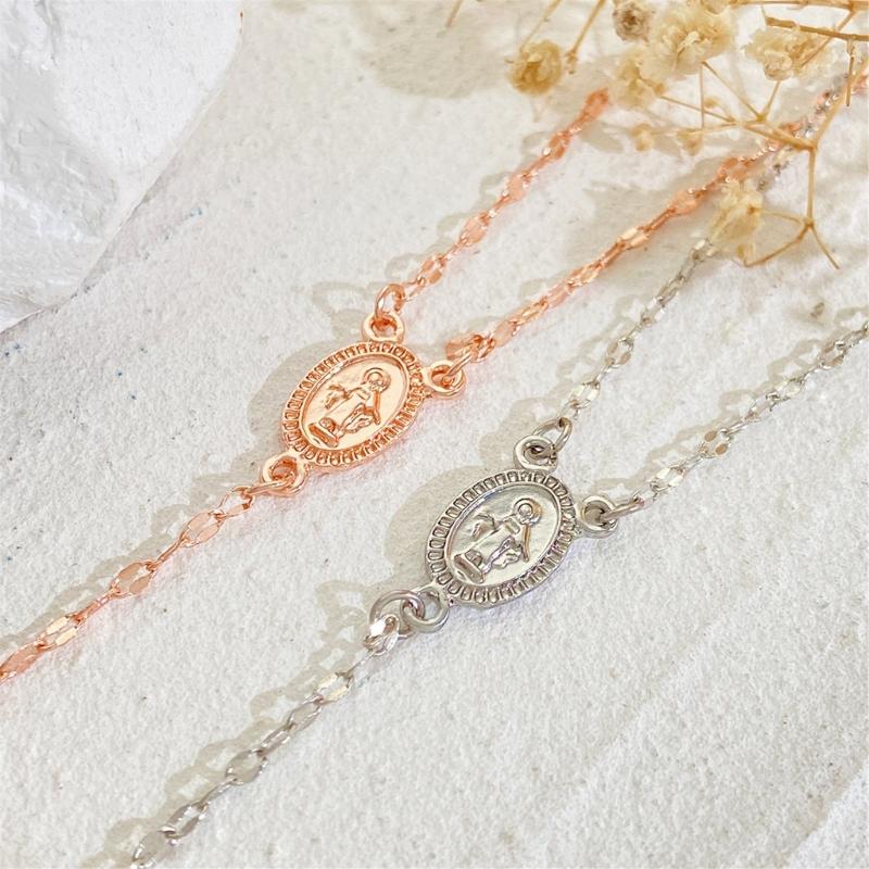 Religiöse Kreuzkette Gothic-Stil Schlüsselbeinketten Vintage Kruzifix Anhänger Halsketten Handgefertigte Geschenke für Frauen Mädchen