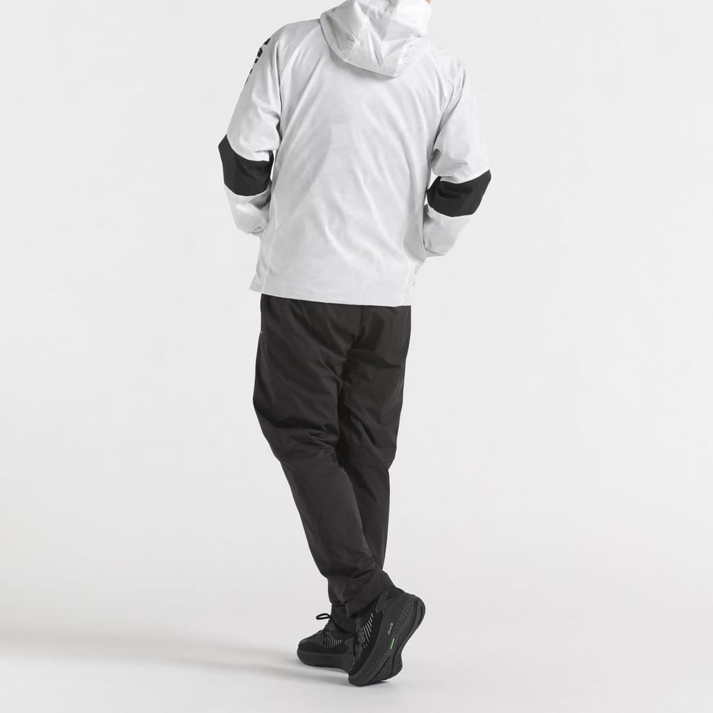 Windbreaker Descente HEATNAVI TOUGH All Over Pattern Graphic Full Zip Hoodie Training WHWH S [Move Sports]