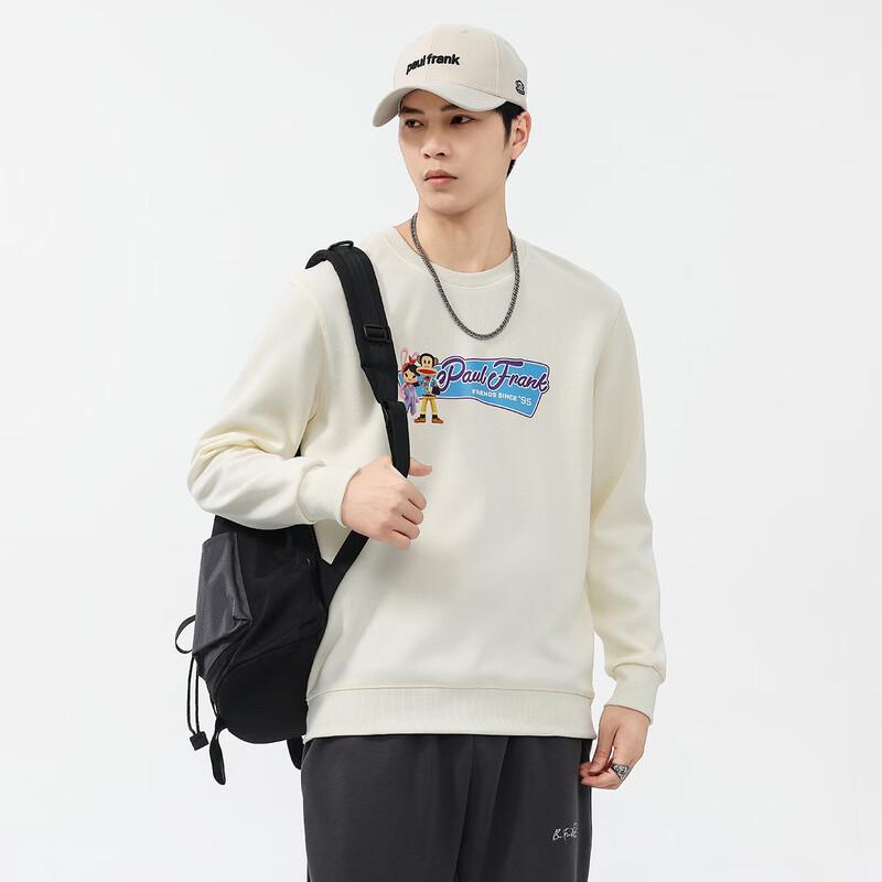 paul frank Men's Crewneck Casual Long-Sleeve Sweatshirt