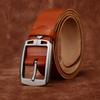 Retro Washed Glossy First Layer Cowhide Belt Men'S Genuine Leather Pin Buckle Versatile Fashion Casual Jeans Belt Men'S