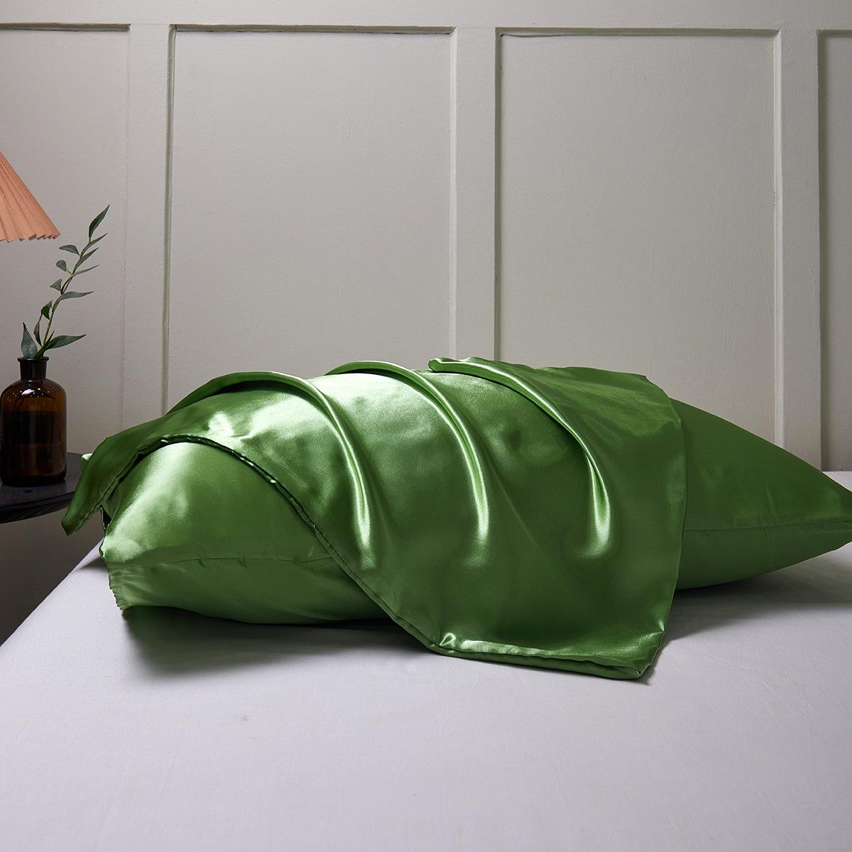 

Пятничная наволочка из искусственного шелка - Прохладный, шелковистый чехол для постельных принадлежностей US Standard: 51x66cm Pair