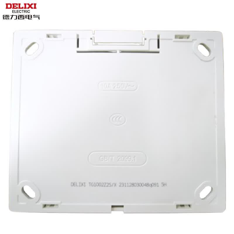 Delixi Electric 86-Type Surface-Mounted Switch & 5-Hole Socket
