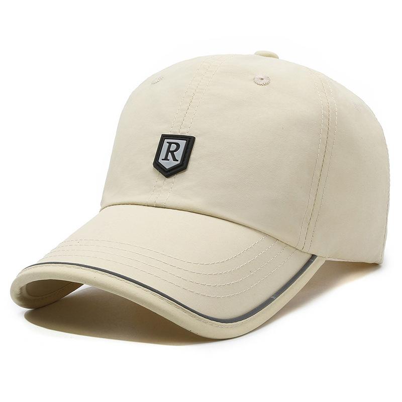 Letter Quick-Drying Thin Baseball Cap Men's Summer Outdoor Fishing Sports Sunscreen Cap Men Sun Hat