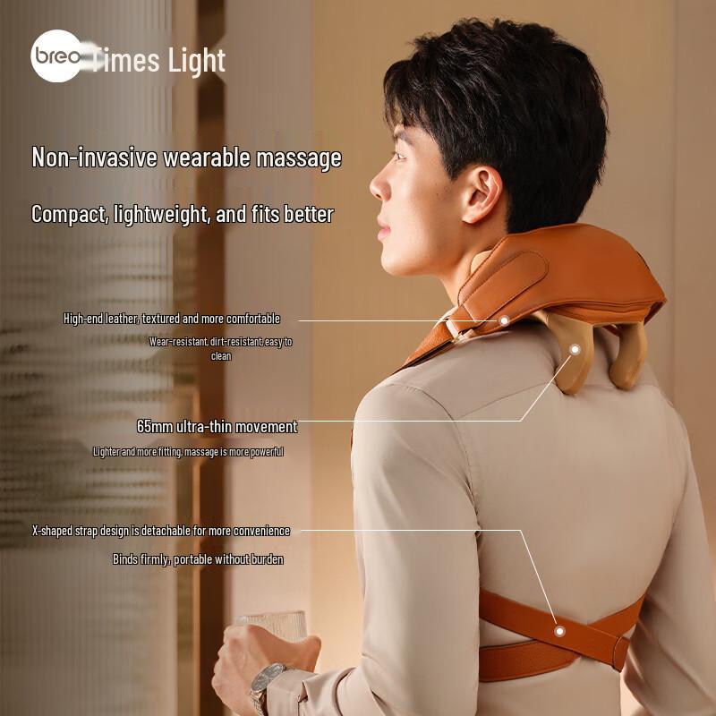 

Breo N5mini Deluxe Neck & Shoulder Massager CN plug (adapter included)
