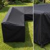 Waterproof Corner Sofa Cover Outdoor L-Shaped Weather-Resistant Heavy