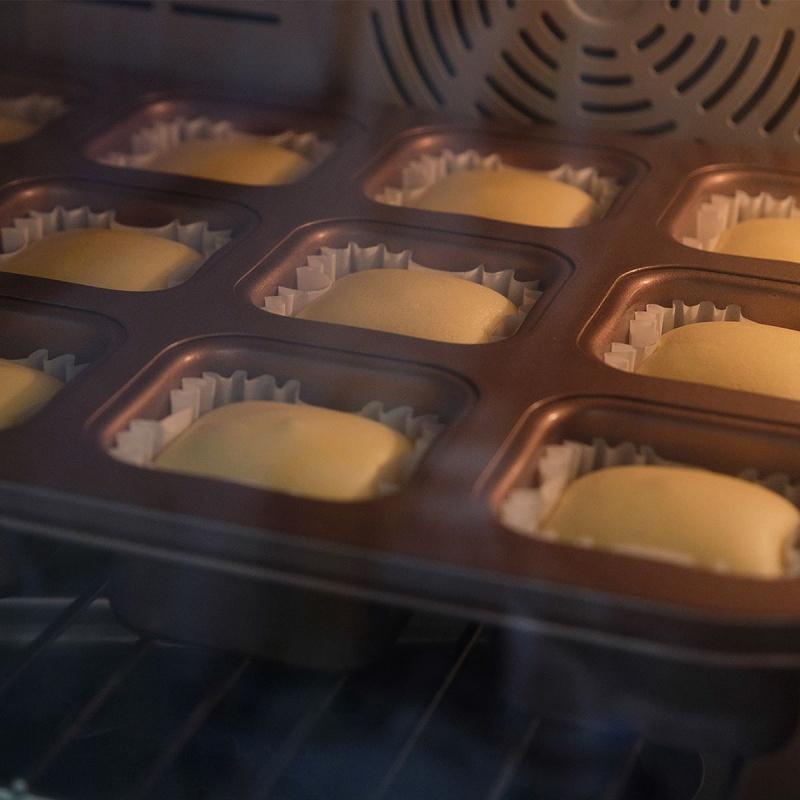 1000Pcs Square Cupcake Liners Muffin Baking Cups Pan Liners Paper Oven Microwave Safe For Wedding Birthday Party Supplies