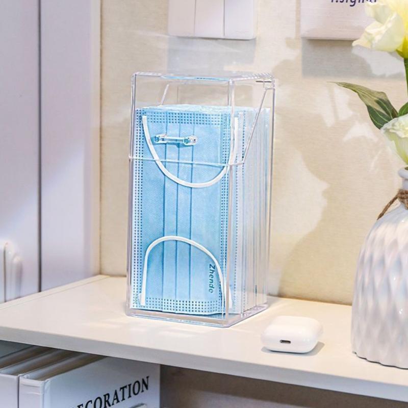 Mask Storage Box Wet Tissue Box Baby Wipes Dispenser Holder Household Dust-proof Tissue Box With Lid Kitchen Seal Design