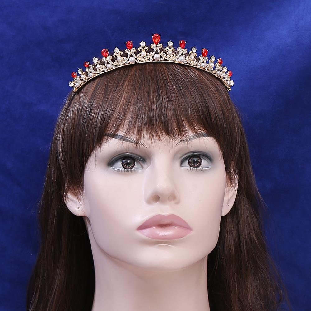New Small Crown Tiara Children Princess Birthday Crown Headband Wedding Wedding Dress Accessories