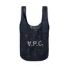 A.p.c. Rebound Mesh Shopping Tote Bag Night Blue H61679 Iau