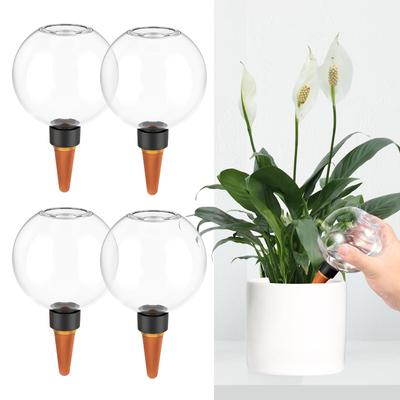 Plant Watering Globes 4PCS 500ML Automatic Self Watering Bulbs Indoor Outdoor