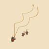 Jewelry Christmas Tree Earring Necklace Set Dangle Earring Christmas Necklace Christmas Earrings