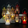 LED Lanterne Batteridrevet Varmt Lys Strømsparende Vanntett Bærbar Håndtak Hjemmedekorasjon Høy Lysstyrke Retro Elektronisk Lyslampe