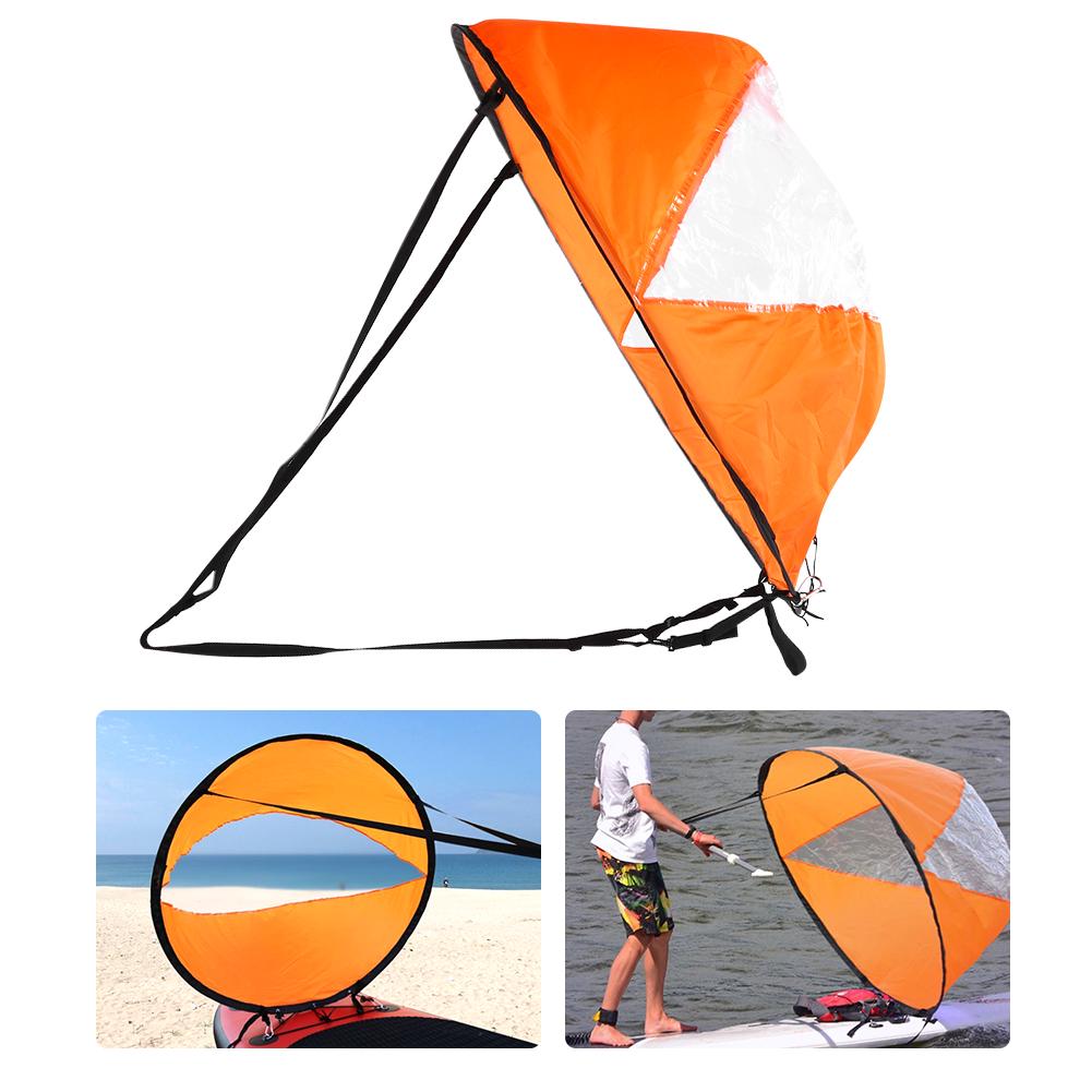 Eco Friendly Ultralight Portable Foldable High Transparency Special Sail for Kayak Canoe Inflatable Boats