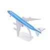 20 cm Niederlande KLM Airlines 747-400 Airways Diecast Flugzeugmodell Legierungsmetall Flugzeugmodell Fahrwerk Flugzeugspielzeug