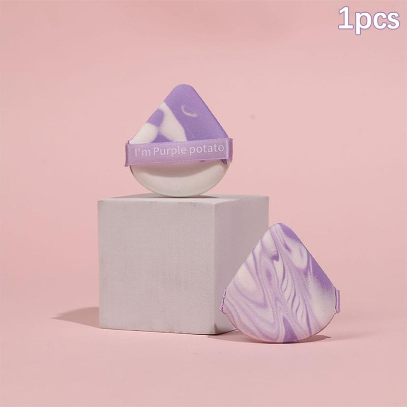 

1 шт. спонж для растушевки без латекса и пуховка для макияжа для набора для макияжа для тональной основы, блендеры, аксессуары и инструменты для макияжа фиолетовый