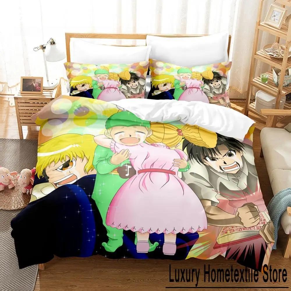

3D Print Anime Zatch Bell! Bedding Set Single Twin Full Queen King Size Bed Set Adult Kid Bedroom Duvet cover Sets Home Textiles Tool 70x133cm 2pcs