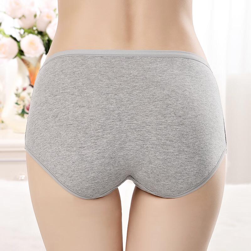 Zhudiman Women's Mid-Waist Underwear